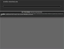 Tablet Screenshot of erotic-movies.ws